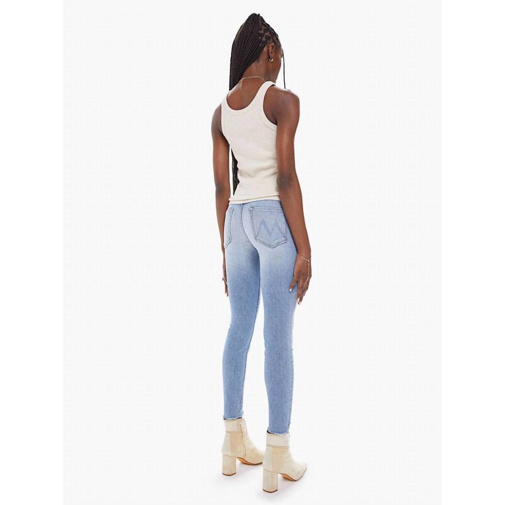 NEW MOTHER the looker step ankle fray denim in despite differences - Picture 3 of 3